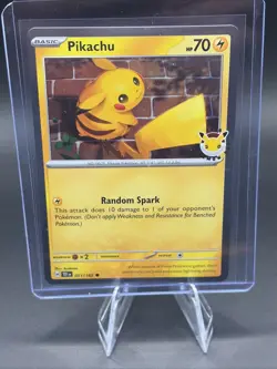 Pikachu (Pokemon Day 2026) 051/162 Miscellaneous Cards & Products Holo Mint - Image 1