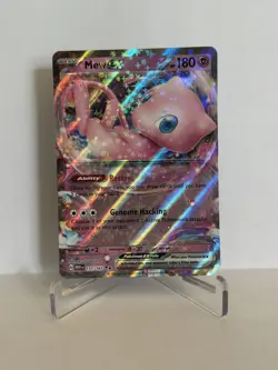Pokemon TCG Mew EX 151/165 Scarlet & Violet Holo Double Rare Card - Near Mint - Image 1