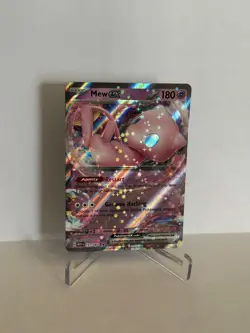 Pokemon TCG Mew EX 151/165 Scarlet & Violet Holo Double Rare Card - Near Mint - Image 2