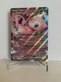 Pokemon TCG Mew EX 151/165 Scarlet & Violet Holo Double Rare Card - Near Mint - Image 3