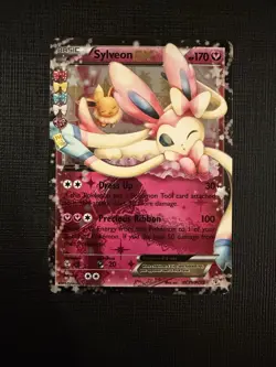 SYLVEON EX RC21/RC32 - Generations Ultra Rare Holo Card 2016 -Pokemon TCG NM/LP - Image 1