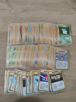 Pokemon - Assorted Japanese Vintage Old Back Bulk Bundle - 200+ Cards - Image 1