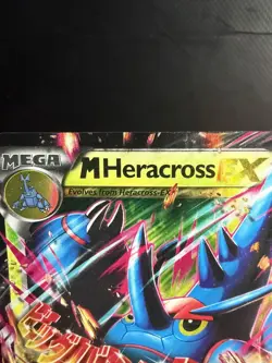 Pokemon M Heracross EX TCG 5/111 Furious Fists Holo Ultra Rare Mega Card - Image 5