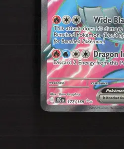 Salamence ex 177/159 Journey Together Full Art Ultra Rare Holo Pokemon Card NM - Image 5
