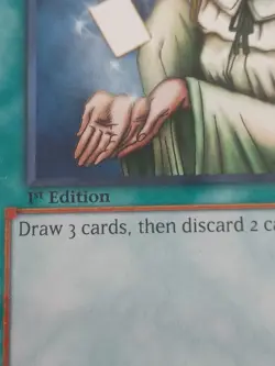 Yugioh Graceful Charity 1st Edition RP01-EN088 Black Title Magic Card Rare MINT - Image 3