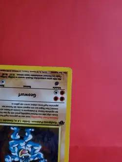 Pokemon Karte/card - Machomei Machamp 8/102 - Base Set 1. Edition VG-Excellent - Image 5