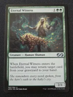1x Eternal Witness - Ultimate Masters #163 - Near Mint English - MTG Non Foil - Image 1