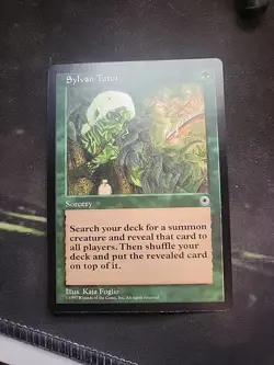 1x Sylvan Tutor - Light Play LP - Portal MTG Magic - Image 1