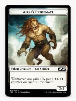 Ajani's Pridemate Token [Core Set 2020] Magic MTG ⚪ - Image 1