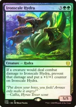X 1 Ironscale Hydra FOIL NM-M Theros Beyond Death 296 MTG Magic The Gathering - Image 1
