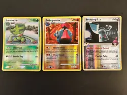 2009 PLATINUM POKEMON -LOMBRE #52 PROBOPASS #66 BRONZONG #41 -REVERSE HOLO NM - Image 1
