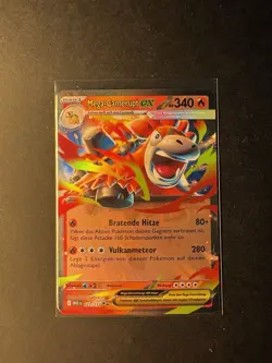 Pokemon Karte: Mega-Camerupt EX 022/132 Mega Entwicklungen Near Mint Deutsch DR - Image 1