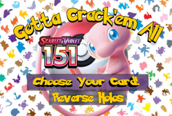 Pokemon Scarlet & Violet 151: Choose Your Reverse Holo Card! - NM - Image 1