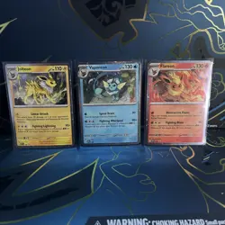 Pokemon Prismatic Evolutions Poster Collection Promos SVP167 SVP168 SVP169 US-EN - Image 1