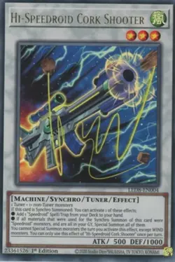 Yugioh! Hi-Speedroid Cork Shooter - LED8-EN004 - Ultra Rare - 1st Edition Near M - Image 1