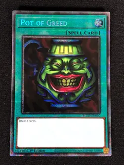 Yugioh Pot of Greed MP25-EN050 1st Starlight (NM) - Image 1