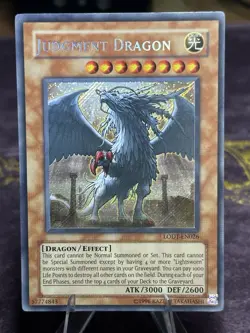 1x YuGiOh! Judgment Dragon LODT-EN026 SECRET RARE! VLP-NM! - Image 1