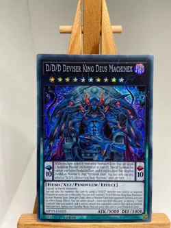 D/D/D Deviser King Deus Machinex Prismatic Secret Rare 1st MP23-EN023 NM YuGiOh - Image 1