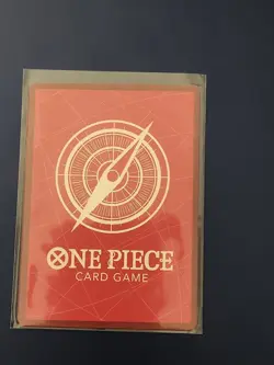 One Piece Card Game TCG P-047(P) Monkey D Luffy Bandai Japan Anime Prism - Image 2