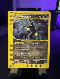Skyridge Umbreon Holo Foil Rare H30/H32 WOTC E-Reader English Pokemon Card LP - Image 2