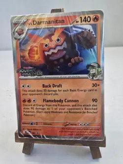 SEALED Pokemon TCG N's Darmanitan Journey Together Prerelease 40-Card Deck - Image 1