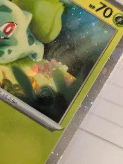 Pokemon TCG Bulbasaur 046 Promo HD Galaxy Swirl 🍥 Cosmo Holo - Image 2