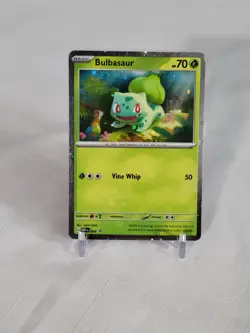 🔥 Pokemon TCG 🔥 Bulbasaur SVP046 🔥 Scarlet & Violet Black Star Promo NM SWIRL - Image 1