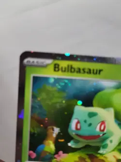 🔥 Pokemon TCG 🔥 Bulbasaur SVP046 🔥 Scarlet & Violet Black Star Promo NM SWIRL - Image 3