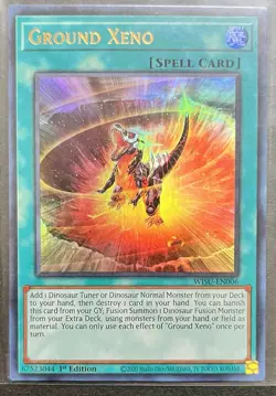 Yugioh Ground Xeno WISU-EN006 Ultra Rare 1st Ed NM - Image 1