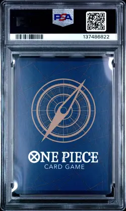 2023 ONE PIECE PROMOS PARAMOUNT WAR PRE-RELEASE-WINNER #025 SMOKER PSA 10 - Image 2