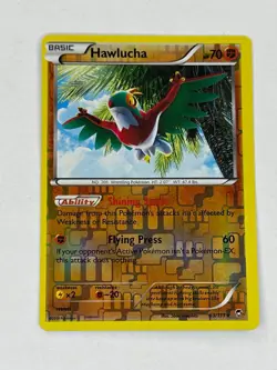 Pokemon Hawlucha 63/111 - Reverse Holo Rare XY Furious Fists - 2014 Trading Card - Image 1