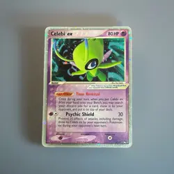 Celebi EX 17/17 Pop Series 2 Holo Rare Pokemon TCG Promo Card - Image 1