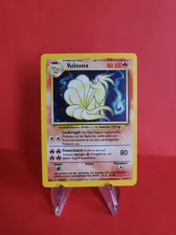 Pokemon Karte/card - Ninetales Vulnona 12/102 - Base Set Holo - Light Played - Image 1