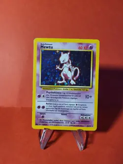 Pokemon Karte/card - Mewtu Mewtwo 10/102 - Base - Holo - VG-Excellent - Image 1