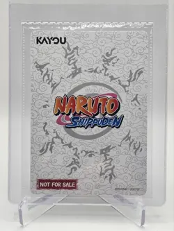 PSA Magazine X Kayou Exclusive Naruto Uzumaki SEALED Promo Card December 2025 - Image 4