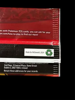 (Lot Of 19) Pokemon Trading Cards McDonald’s 2024/2025 Booster Packs Sealed - Image 2