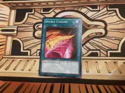 Double Cyclone SDSE-EN033 1st Common NM Yugioh Card - Image 1