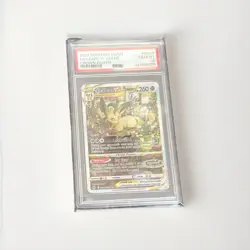 2023 POKEMON SWORD & SHIELD CROWN ZENITH #GG35 FULL ART/LEAFEON VSTAR PSA 10 - Image 1