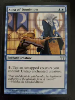 🔮Aura of Dominion - Champions of Kamigawa - Magic The Gathering - MTG - Image 1