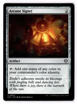 Arcane Signet () 55 Commander: Lorwyn Eclipsed Normal NM - Image 1