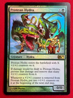MTG Foil 1X Protean Hydra X1 Core Set 2011 (M11) Magic - LP/MP - Image 1