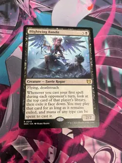 MTG - BLIGHTWING BANDIT - RARE - WOC - NM ~ - Image 1