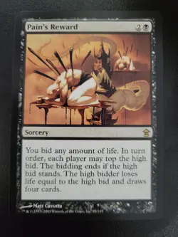 🔮Pain's Reward - Saviors of Kamigawa - Magic The Gathering - MTG - Image 1
