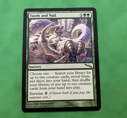 Magic the Gathering MTG Tooth and Nail Mirrodin 134/306 Rare Nr Mint - Image 1