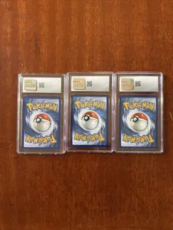 Pokemon TCG Graded Slabs Lot of 3 CGC 8 8.5 9.5 NM-MT+ - Image 2