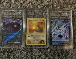 Pokemon TCG Graded Slabs Lot of 3 TAG Mint + Free Random Slab - Image 1