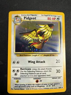 Pokemon Pidgeot Holo Rare Unlimited Jungle 8/64. Near Mint Condition - Image 1