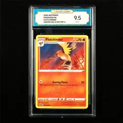 TQG 9.5 MINT+ 2020 Pokemon ENG Fletchinder 031/189 U - Image 1