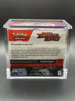 2025 Pokemon Scarlet & Violet Destined Rivals Booster Box w/ Acrylic Case - Image 2