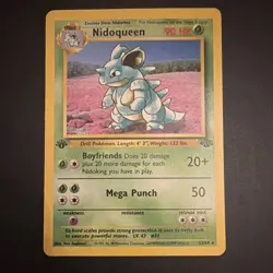 Nidoqueen 23/64 Rare - Jungle - 1st Edition - Pokemon WOTC - Image 1